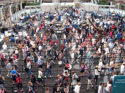 Crowded Airport