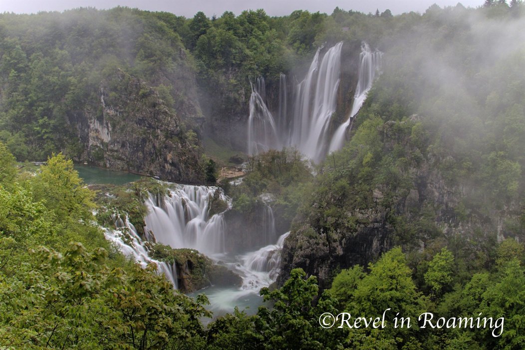 Plitvice Lakes Big Waterfall